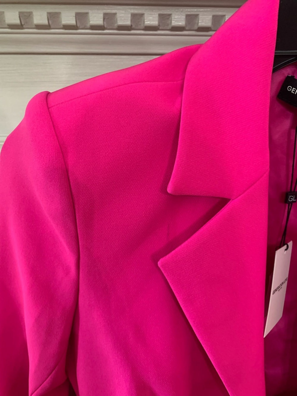 Generation Love Hot Pink Double-Button Blazer - Picture 2 of 11